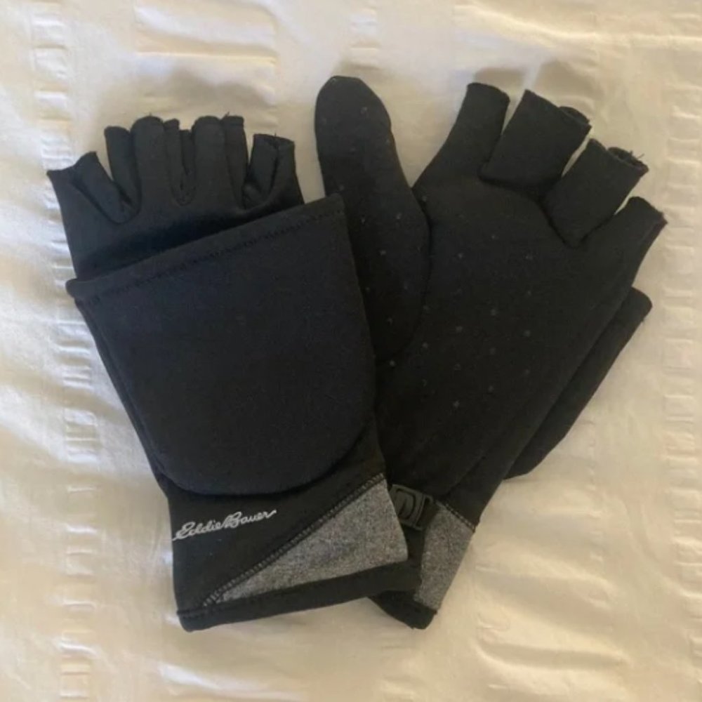 Eddie Bauer Women's Crossover Fleece Convertible Gloves